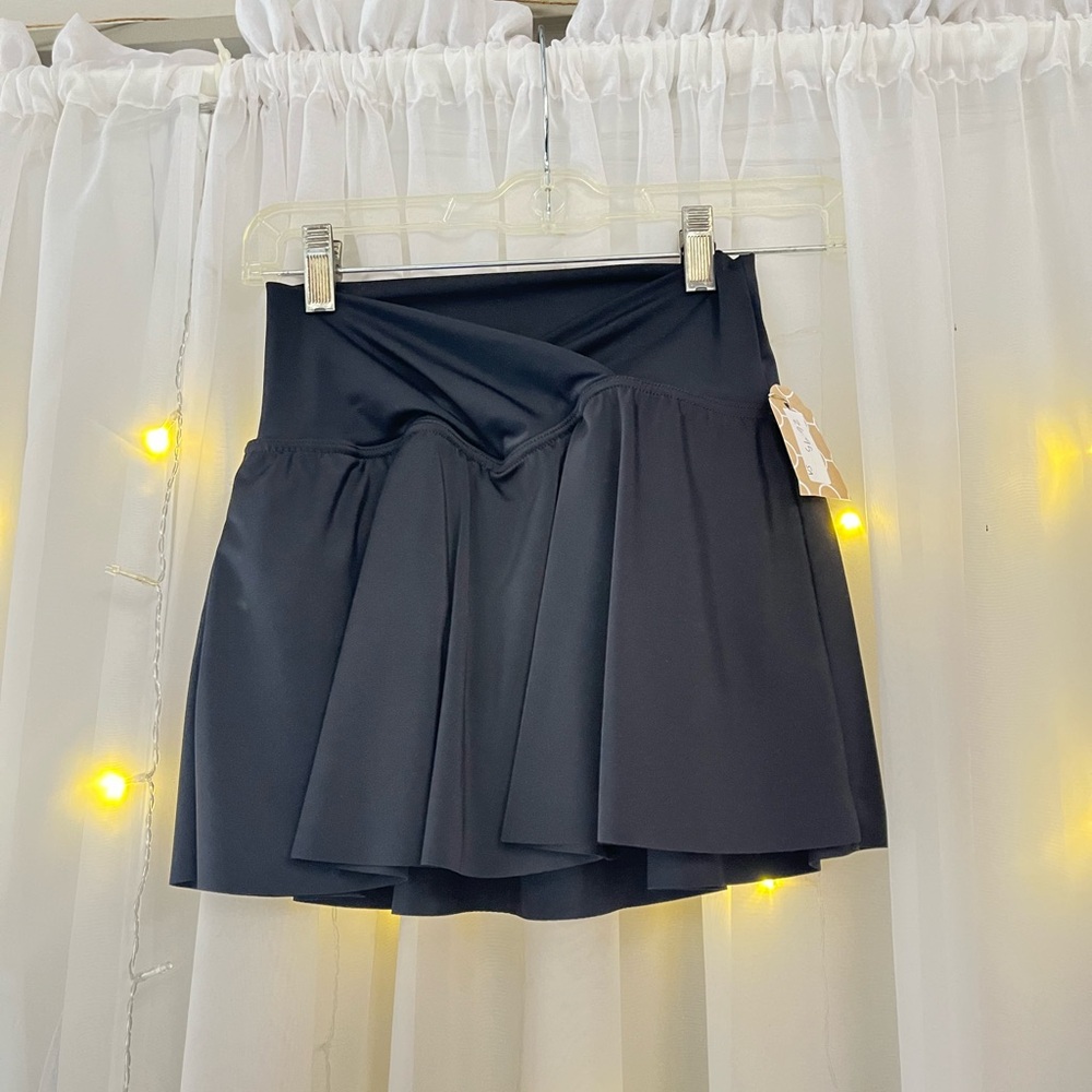 Balera Black Athletic/Dance Skirt